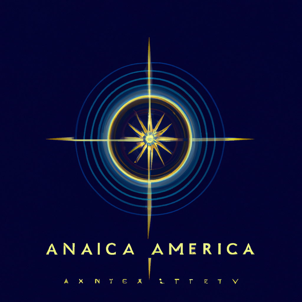 Aurora Nautica – logo con bussola e onda