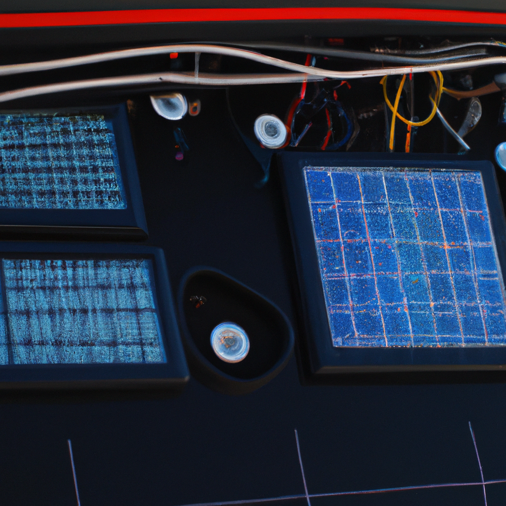 Impianto elettrico di bordo con cablaggi ordinati